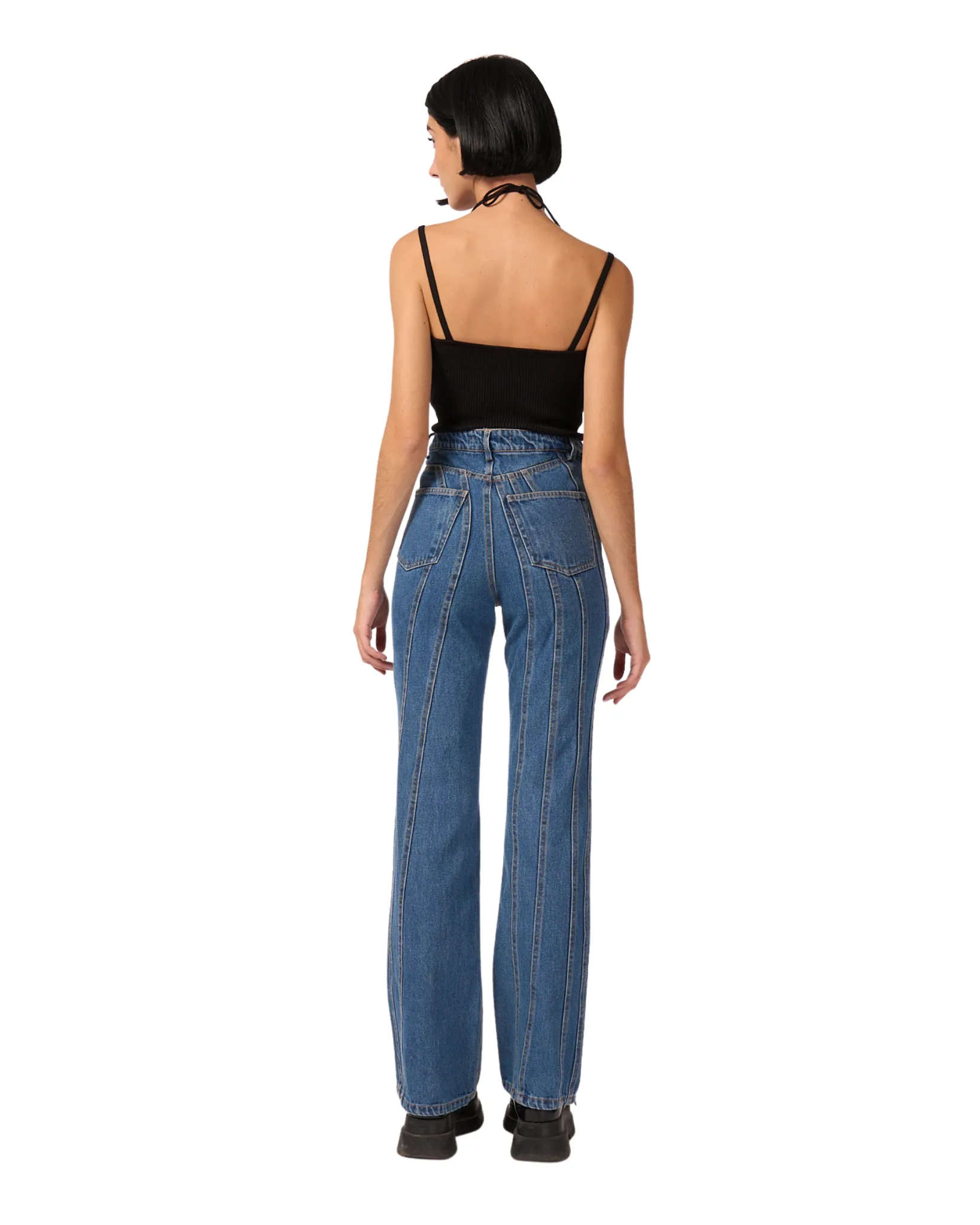 061 Asymmetrical Jeans