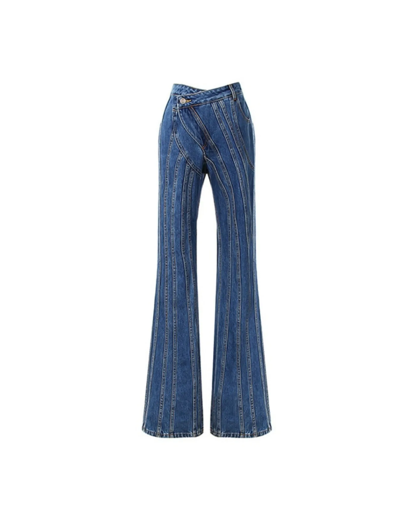 061 Asymmetrical Jeans