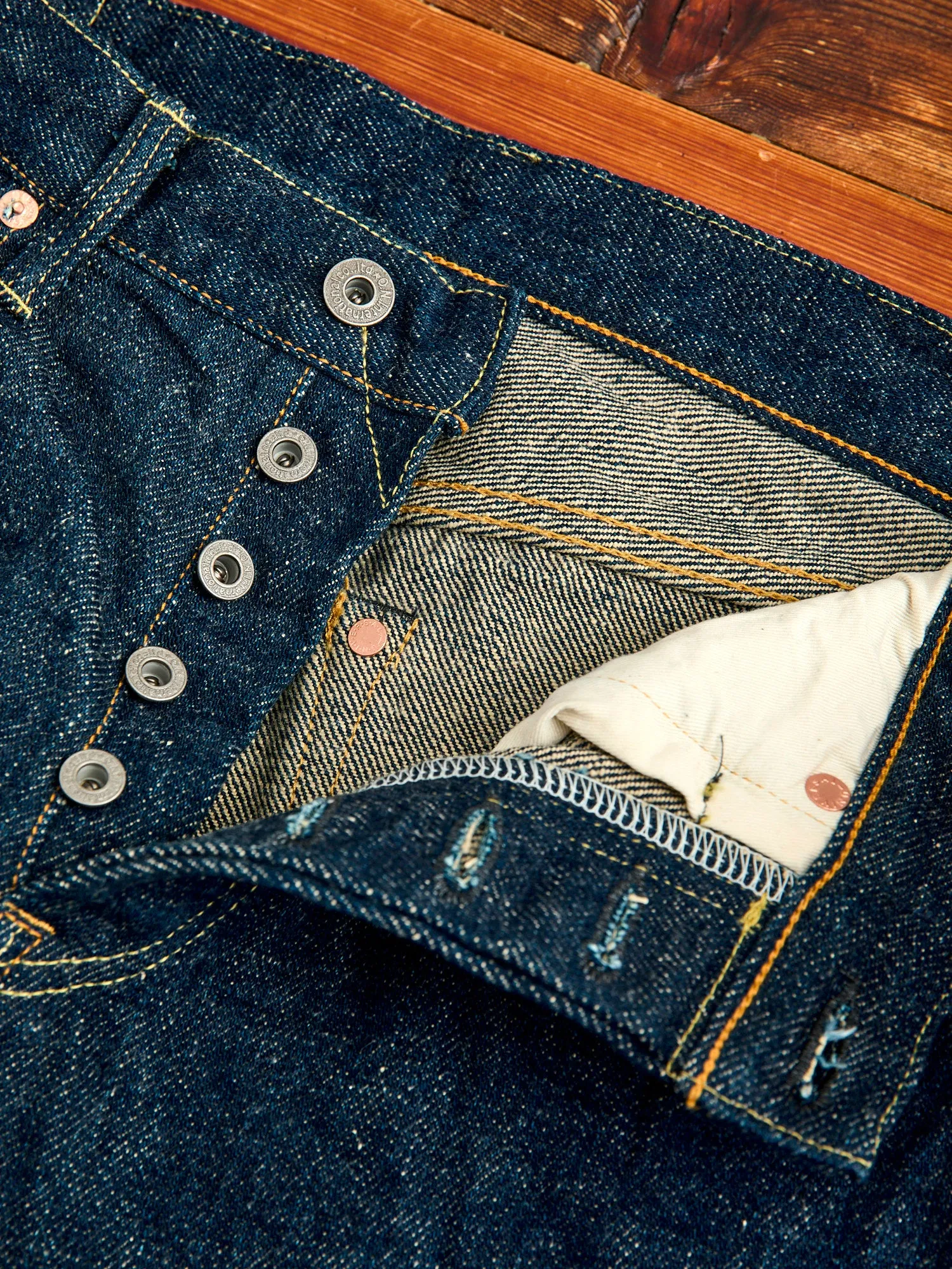 246ZR-KABEG "Secret Kabuki" 20oz Selvedge Denim - Clean Straight Fit