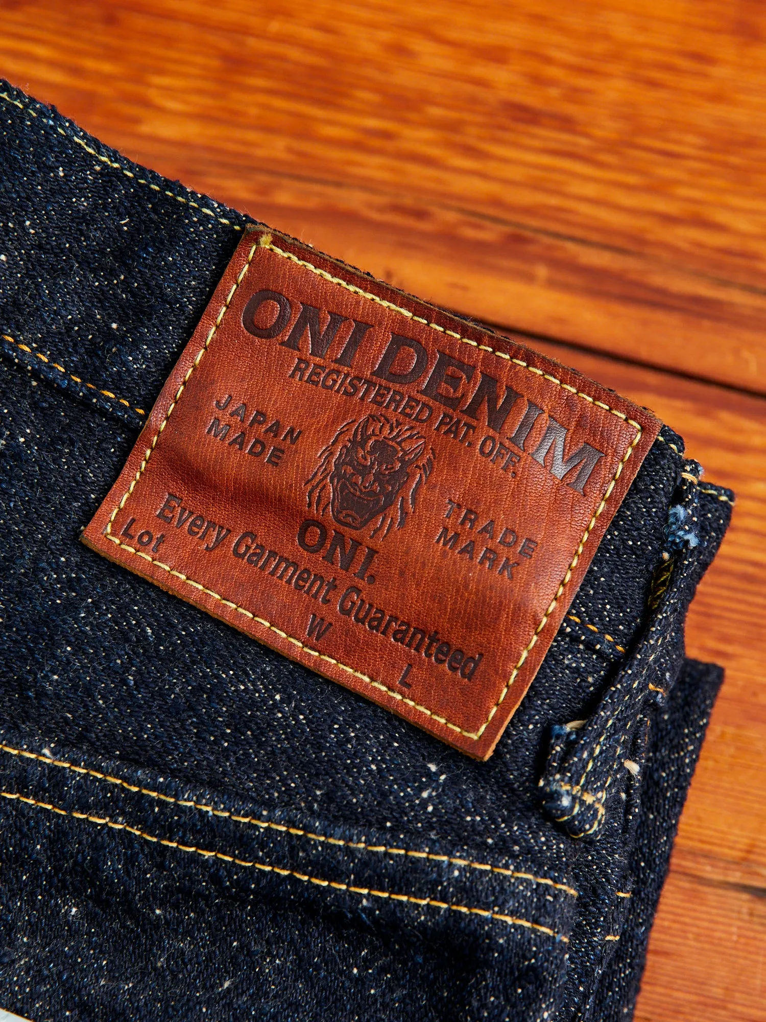 266 "Asphalt" 20oz Selvedge Denim - Regular Straight Fit