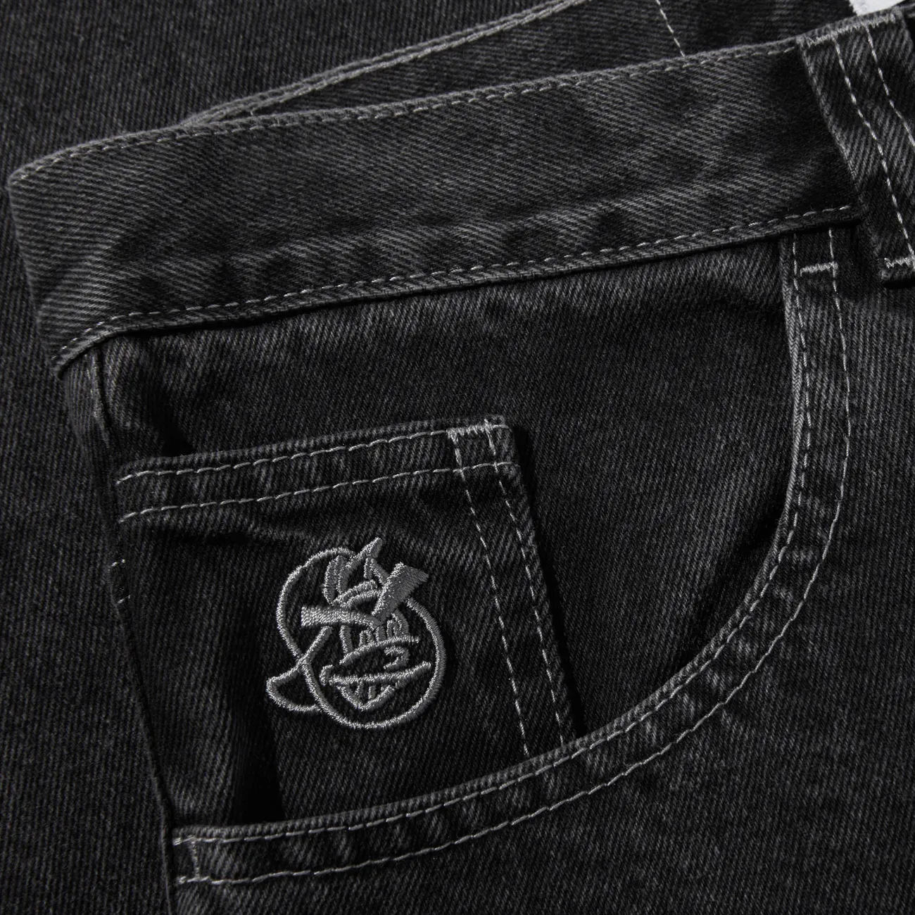 93 Denim - Silver Black