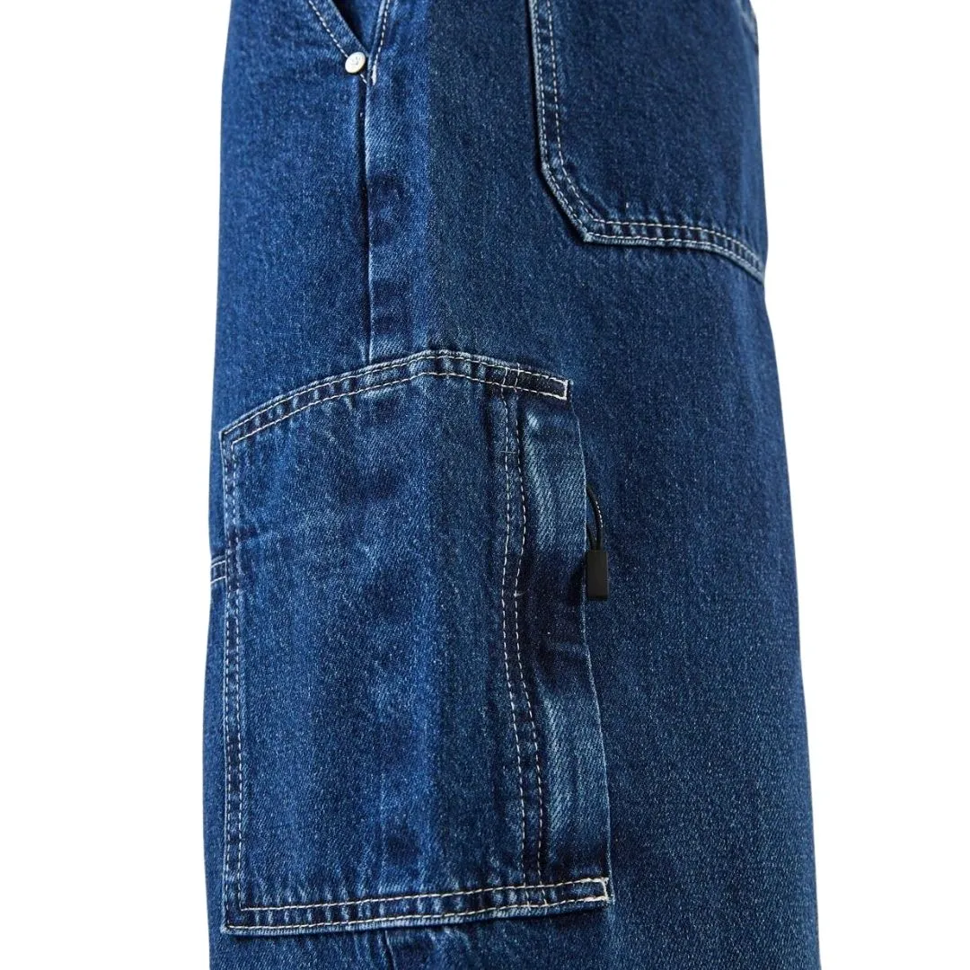 Afends Richmond Hemp Denim Baggy Workwear Jeans - Original Rinse