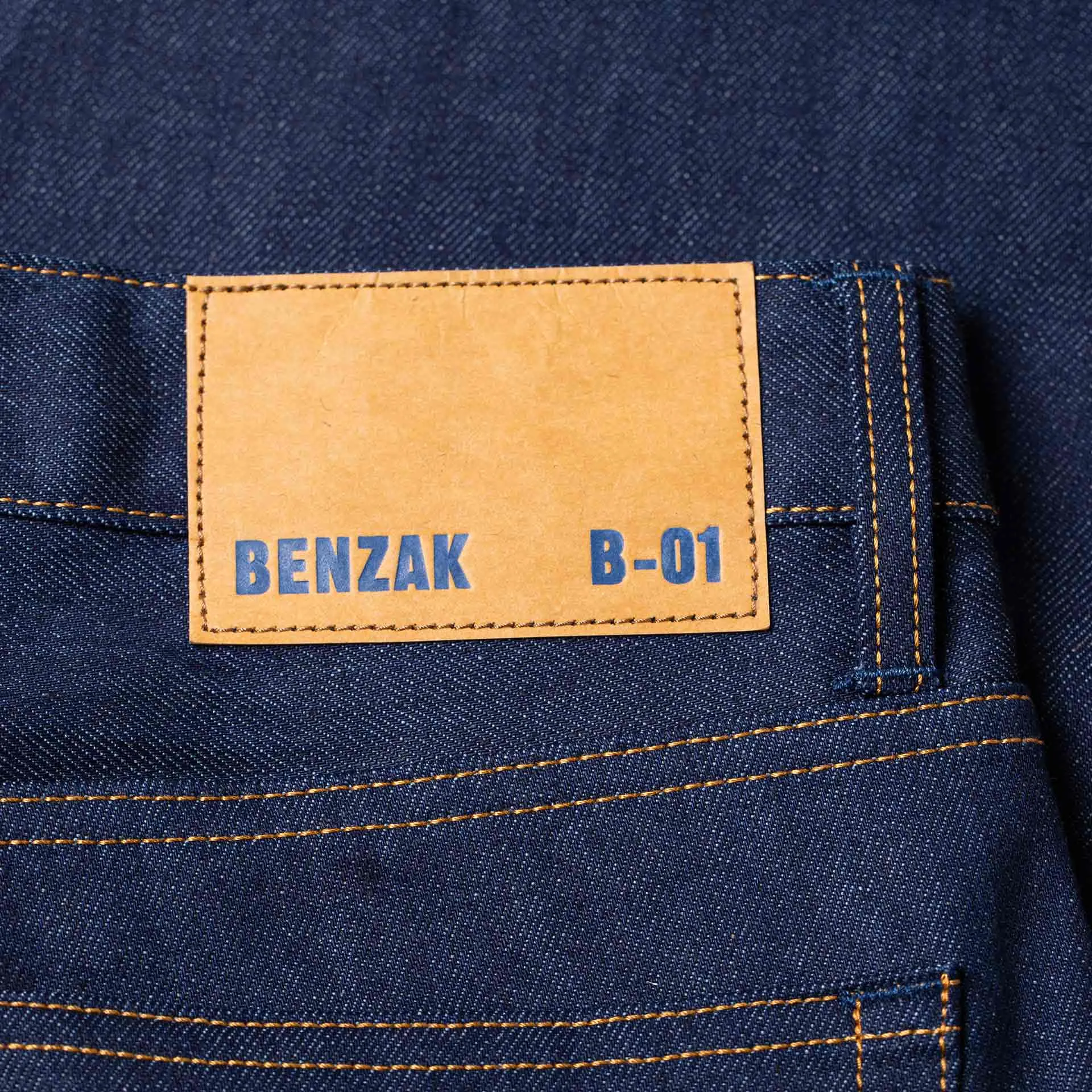 B-01 SLIM 13 oz. indigo eco selvedge