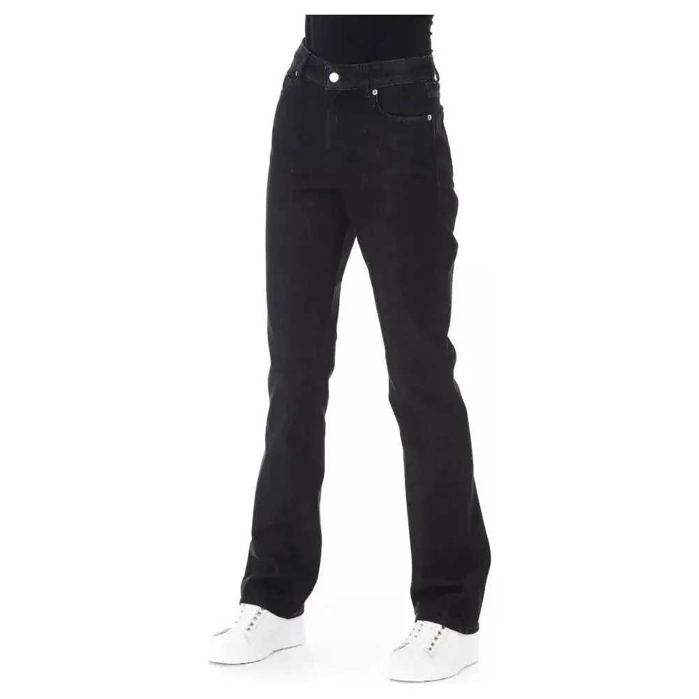 Baldinini Trend Black Cotton Women Jean