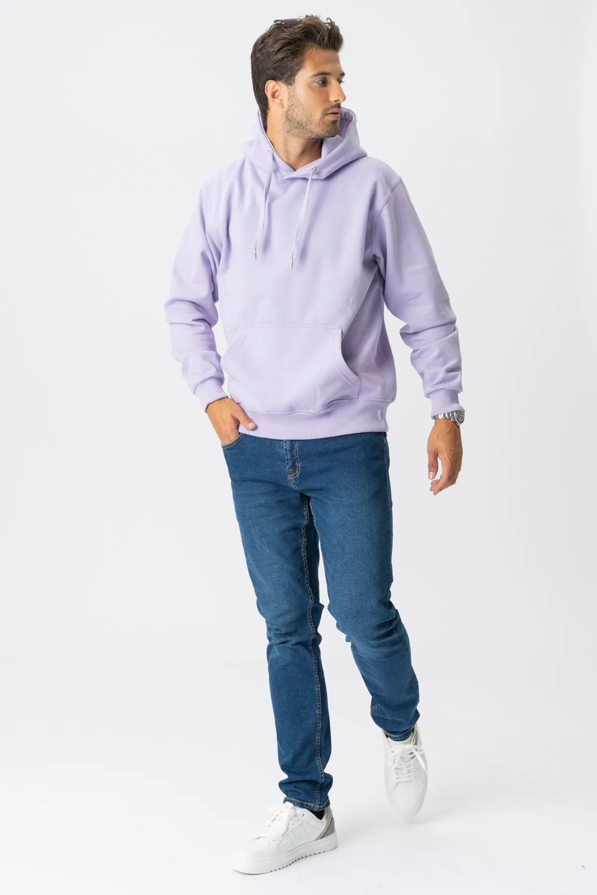 Basic hoodie - Lavender