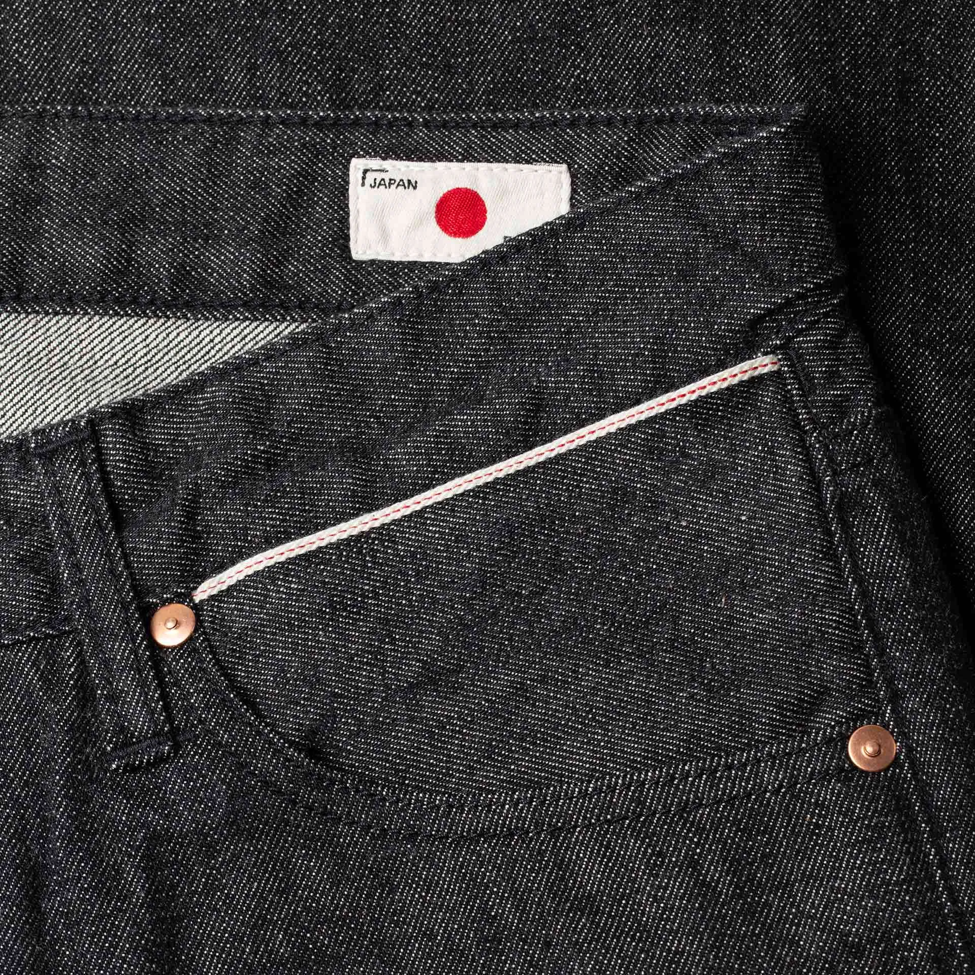 Benzak Denim Developers - B-01 SLIM - 14 oz. Black Selvedge