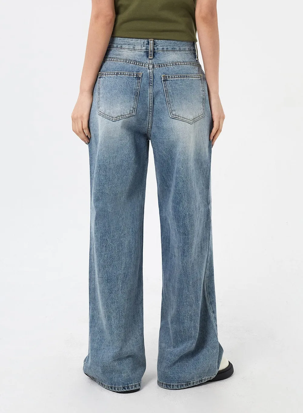 Bootcut Wide Jeans CM317