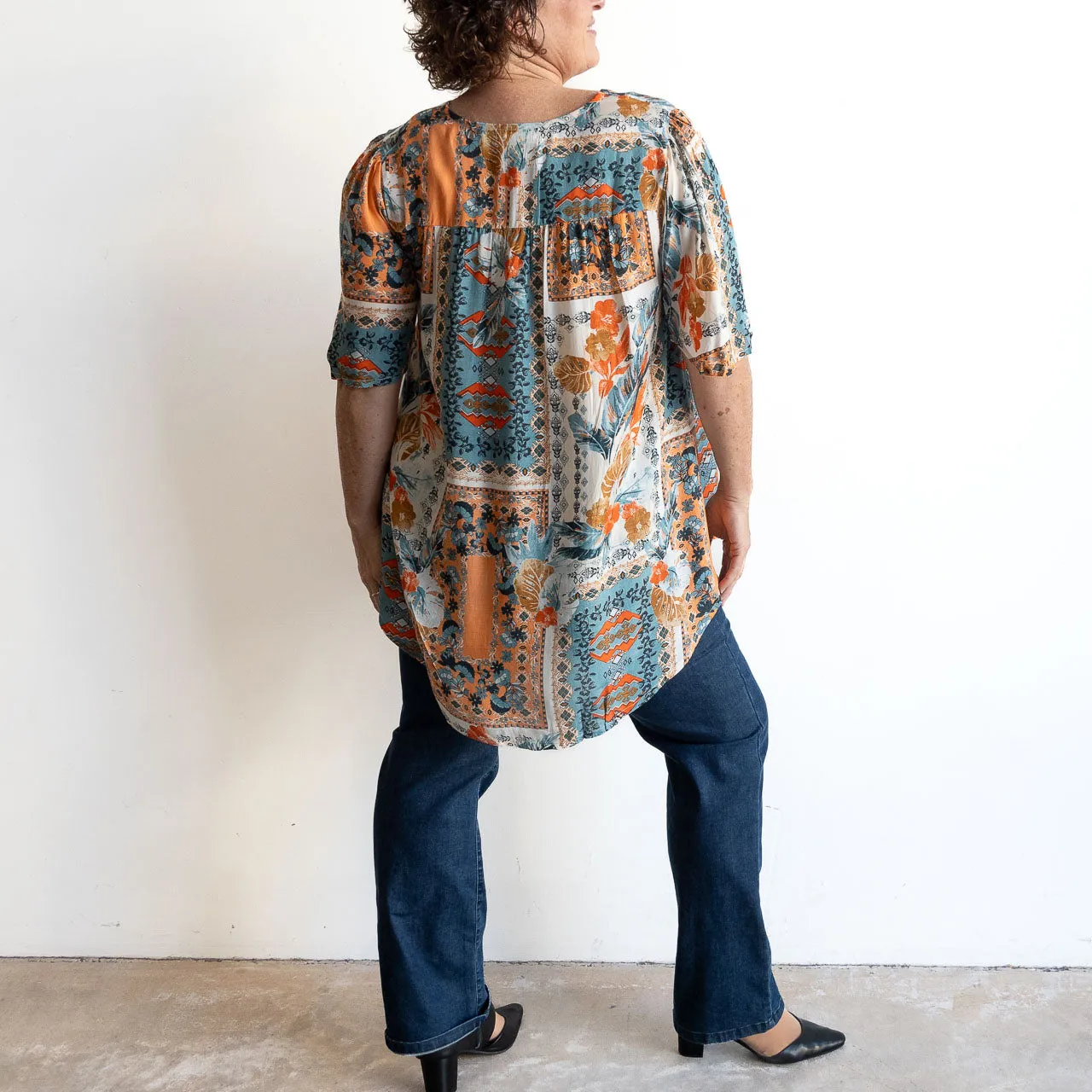 Breeze Blouse by Orientique Australia - Kauai - 82194