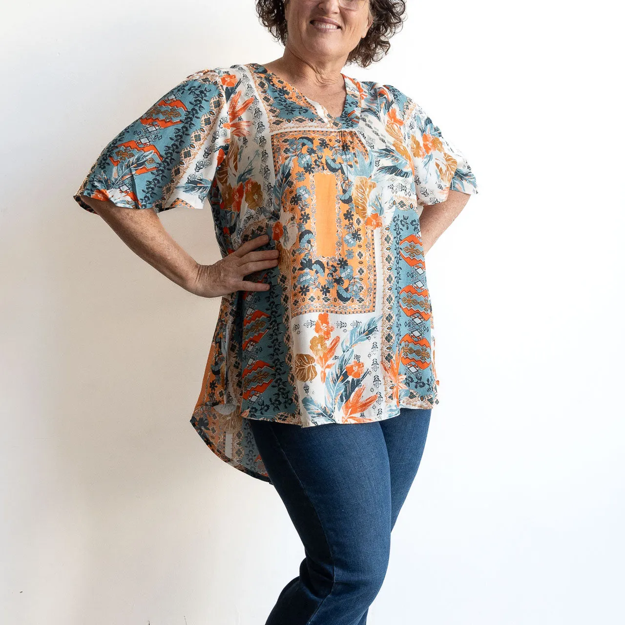 Breeze Blouse by Orientique Australia - Kauai - 82194