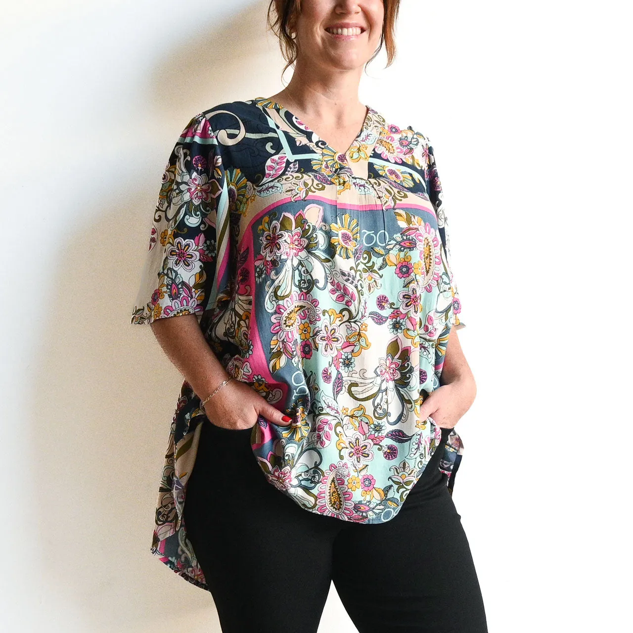 Breeze Blouse by Orientique Australia - Sotavento - 42100