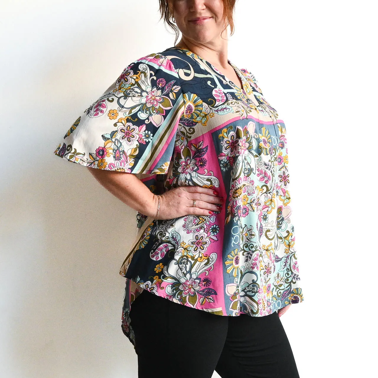 Breeze Blouse by Orientique Australia - Sotavento - 42100