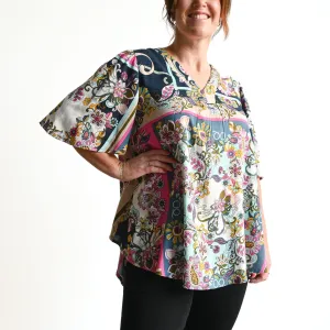 Breeze Blouse by Orientique Australia - Sotavento - 42100