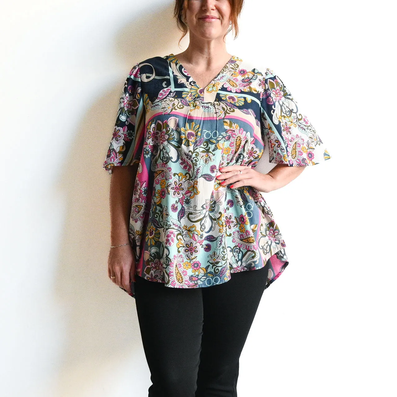 Breeze Blouse by Orientique Australia - Sotavento - 42100