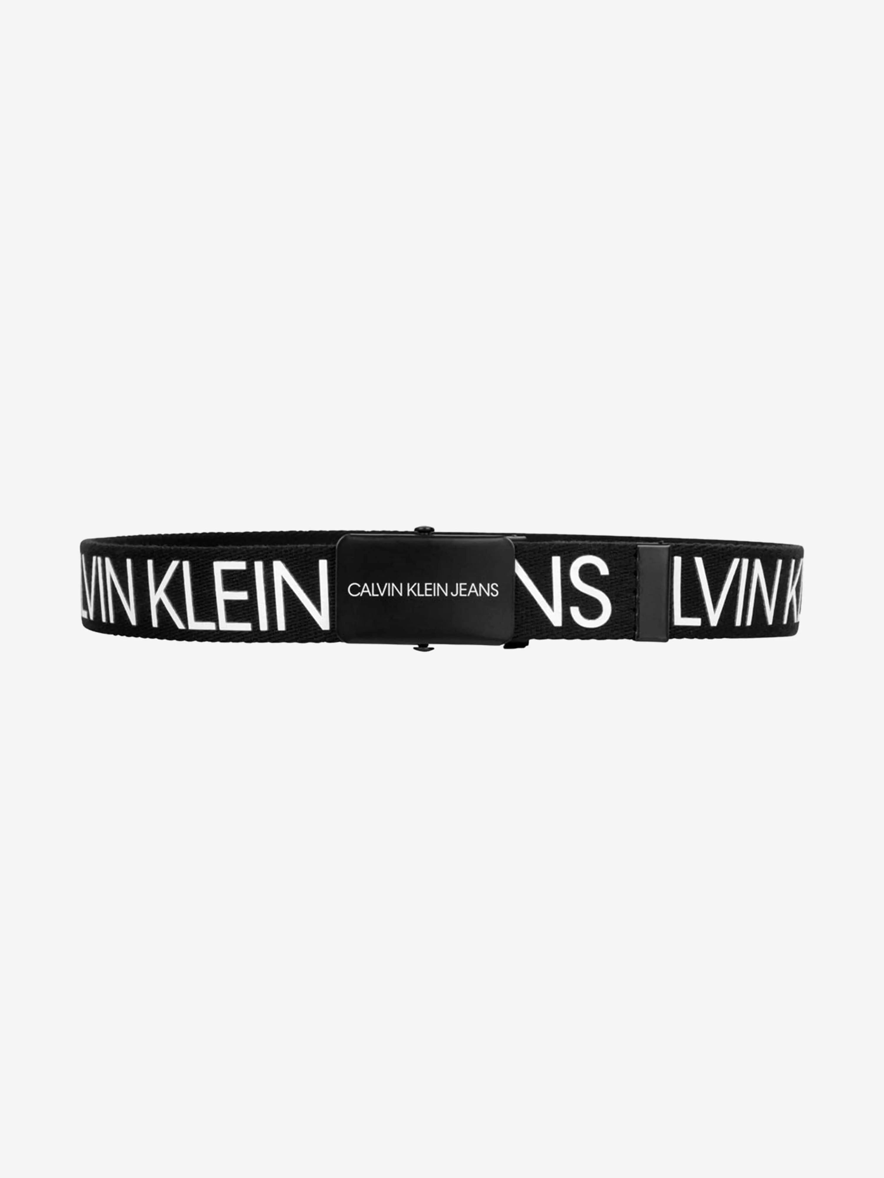 Calvin Klein Kids Canvas Logo Belt