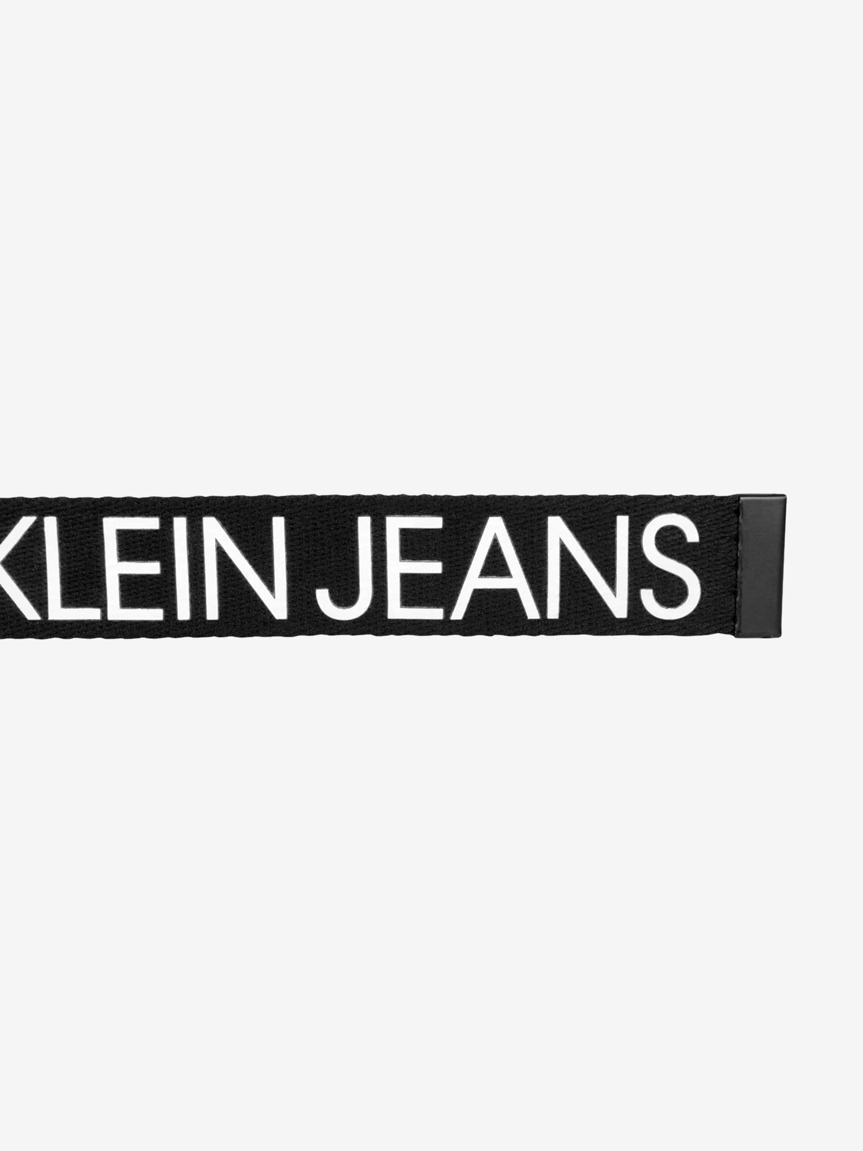 Calvin Klein Kids Canvas Logo Belt