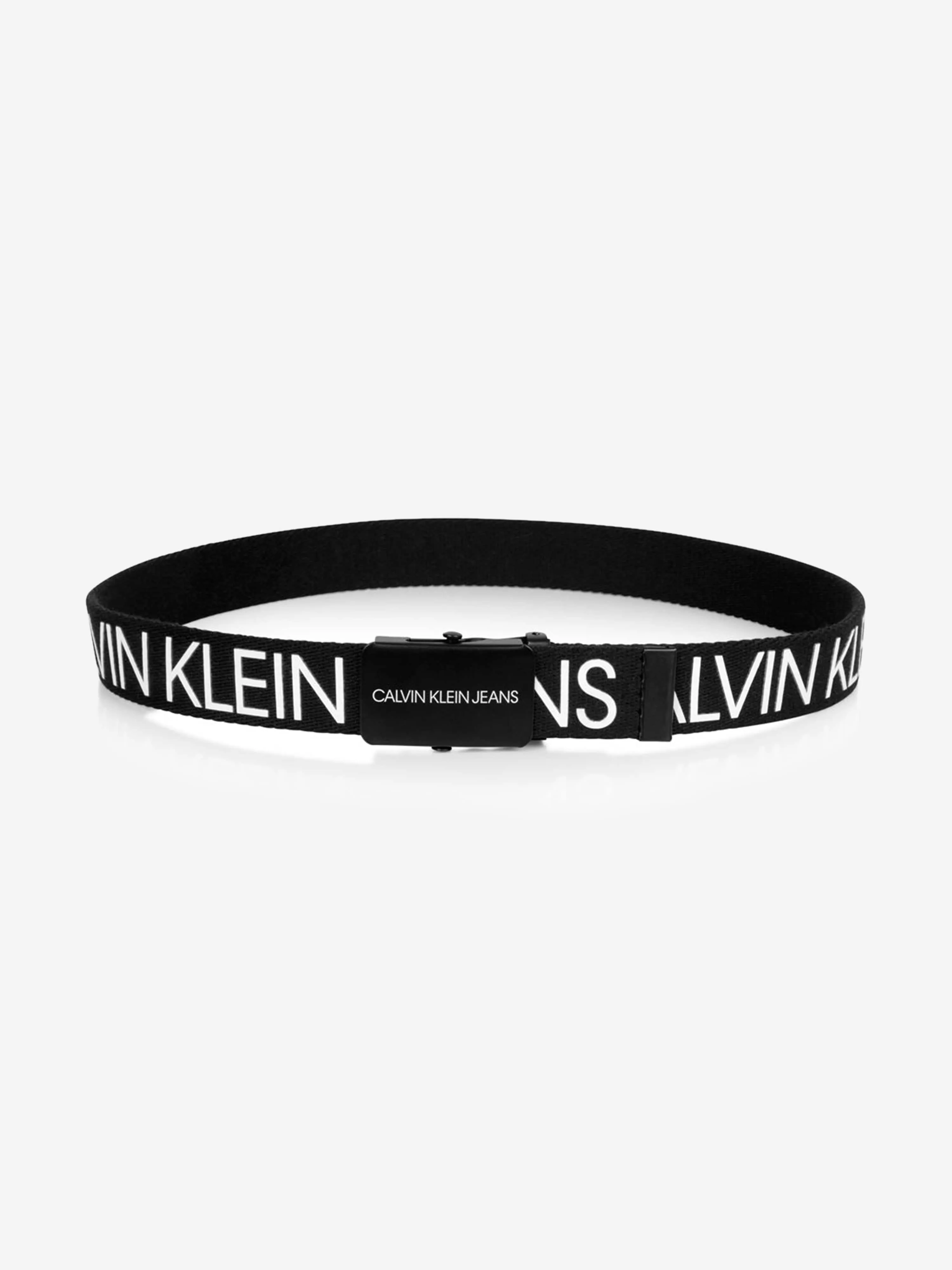 Calvin Klein Kids Canvas Logo Belt