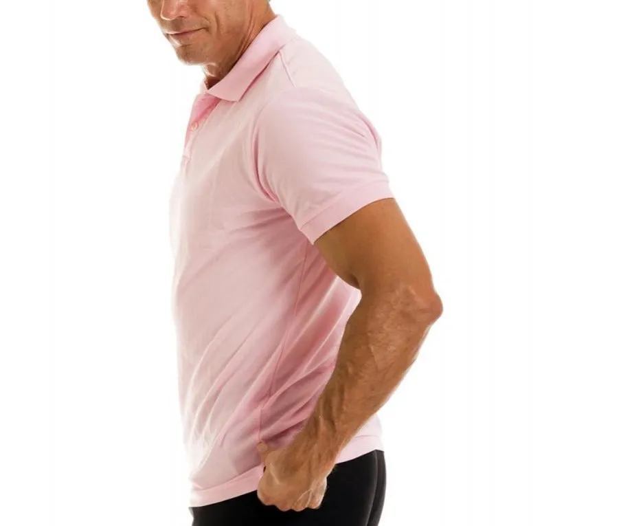 Classic fit polo shirt with 3-button placket 155489