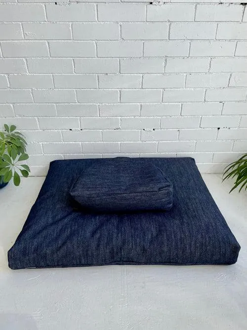 Denim Zabuton & Sit Set