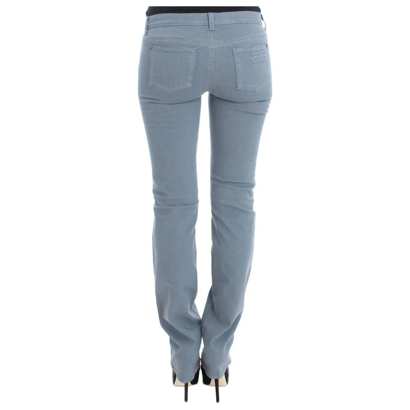 Ermanno Scervino Chic Slim Fit Bootcut Denim Indulgence