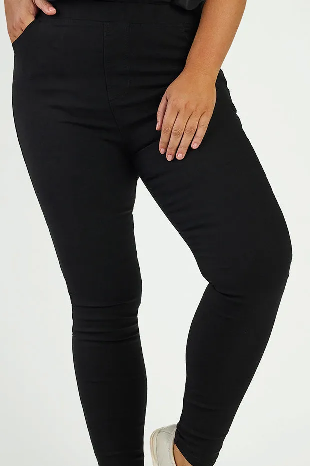 Essential Black Jeggings