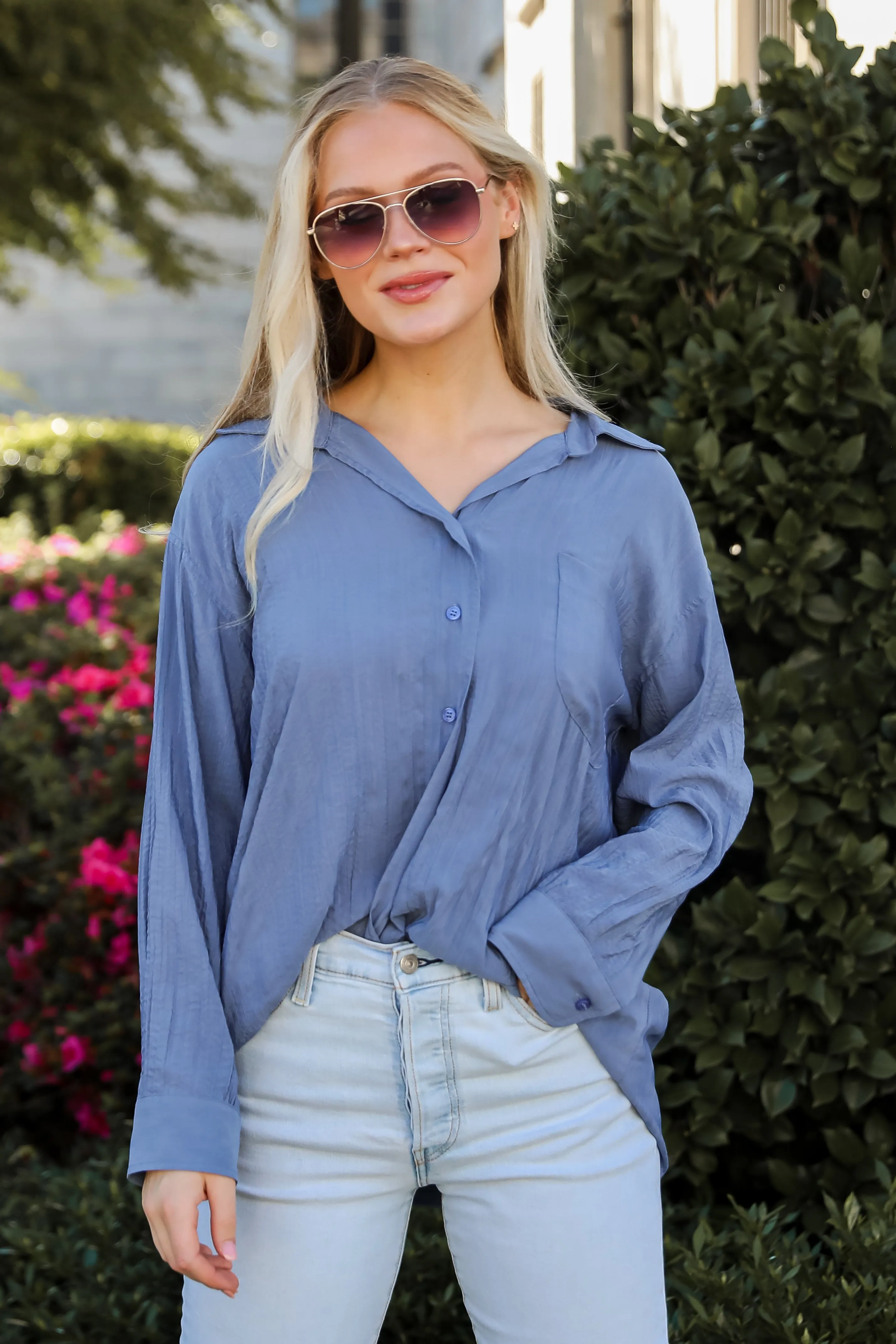 FINAL SALE - Obviously Perfect Button-Up Blouse