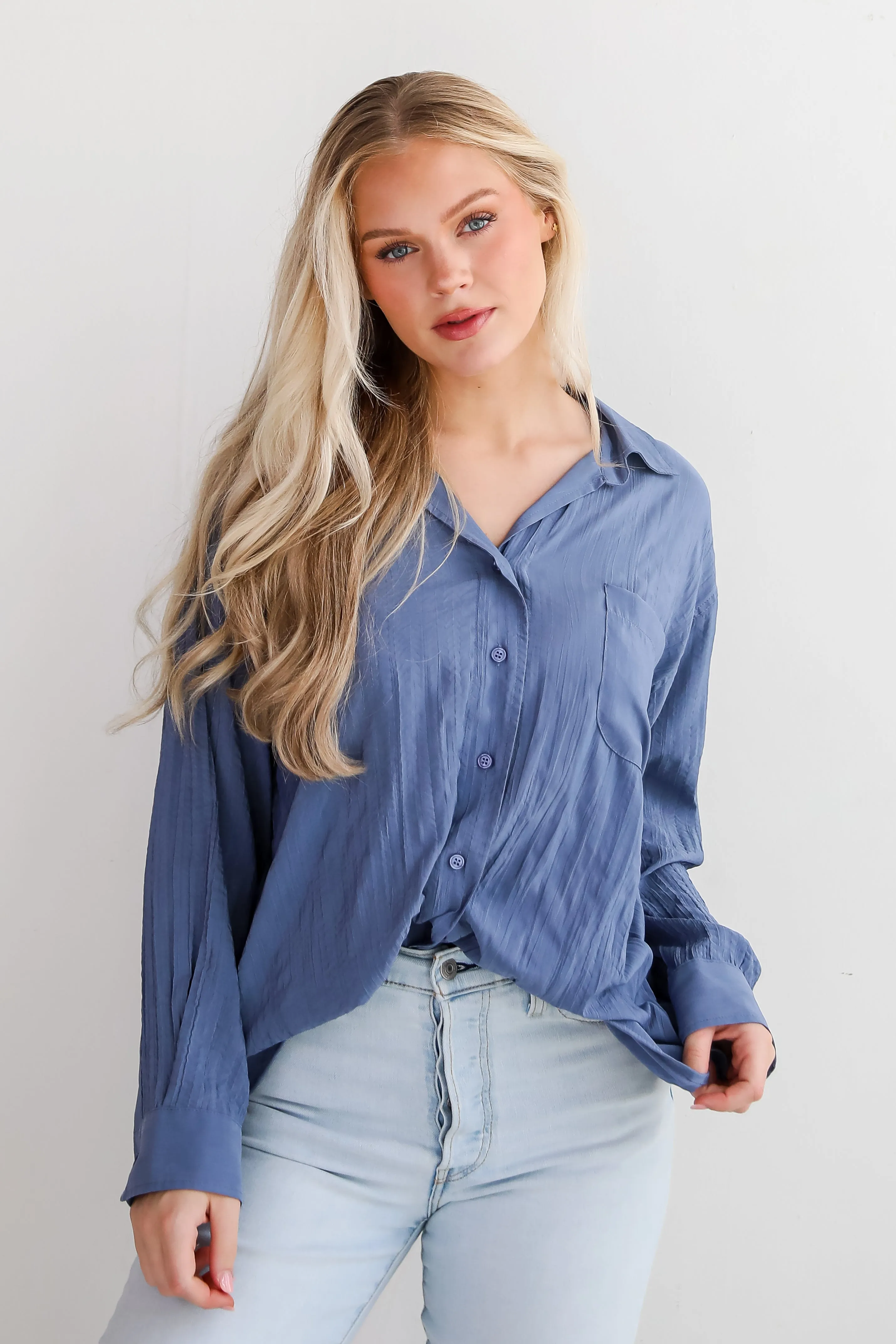 FINAL SALE - Obviously Perfect Button-Up Blouse