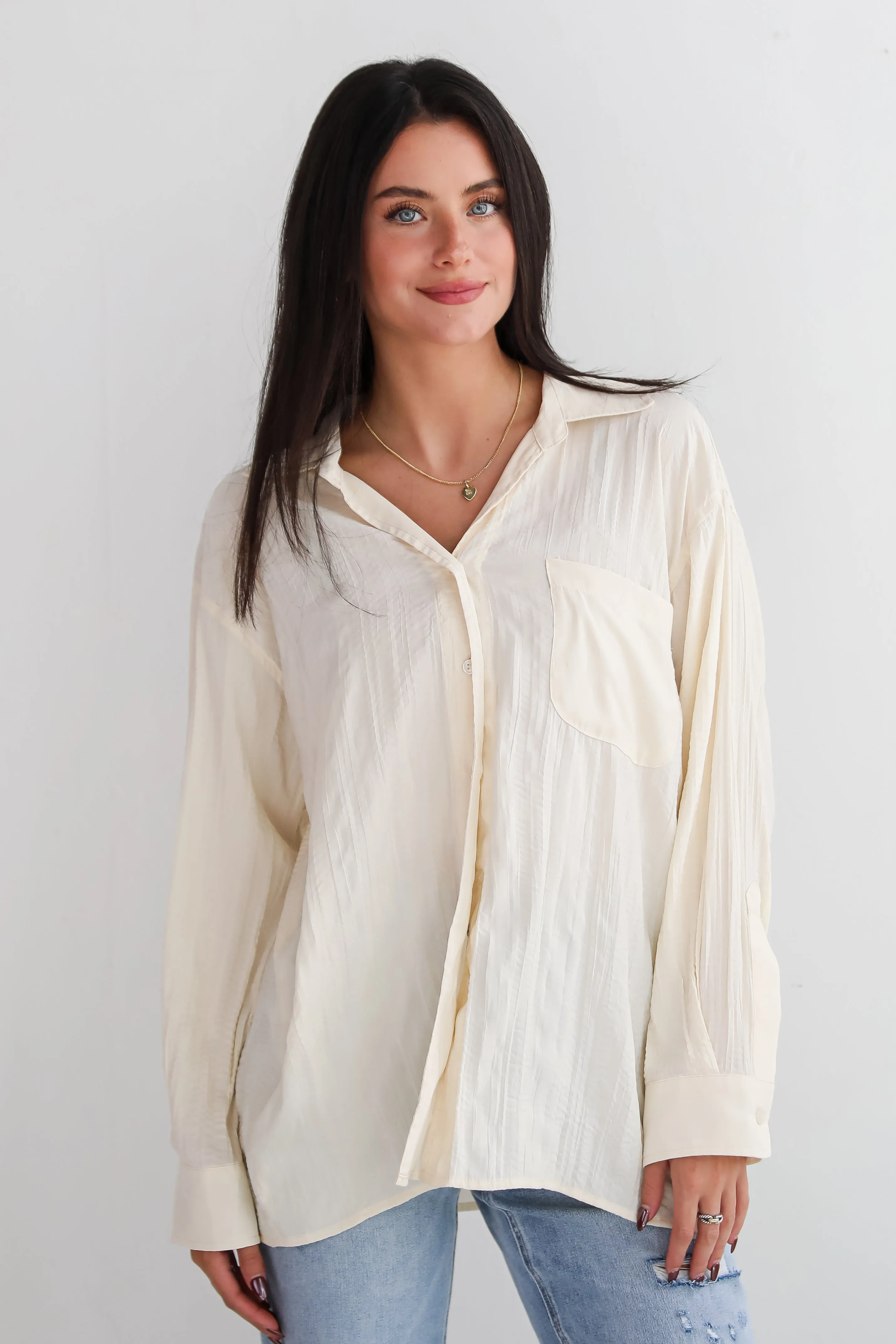 FINAL SALE - Obviously Perfect Button-Up Blouse