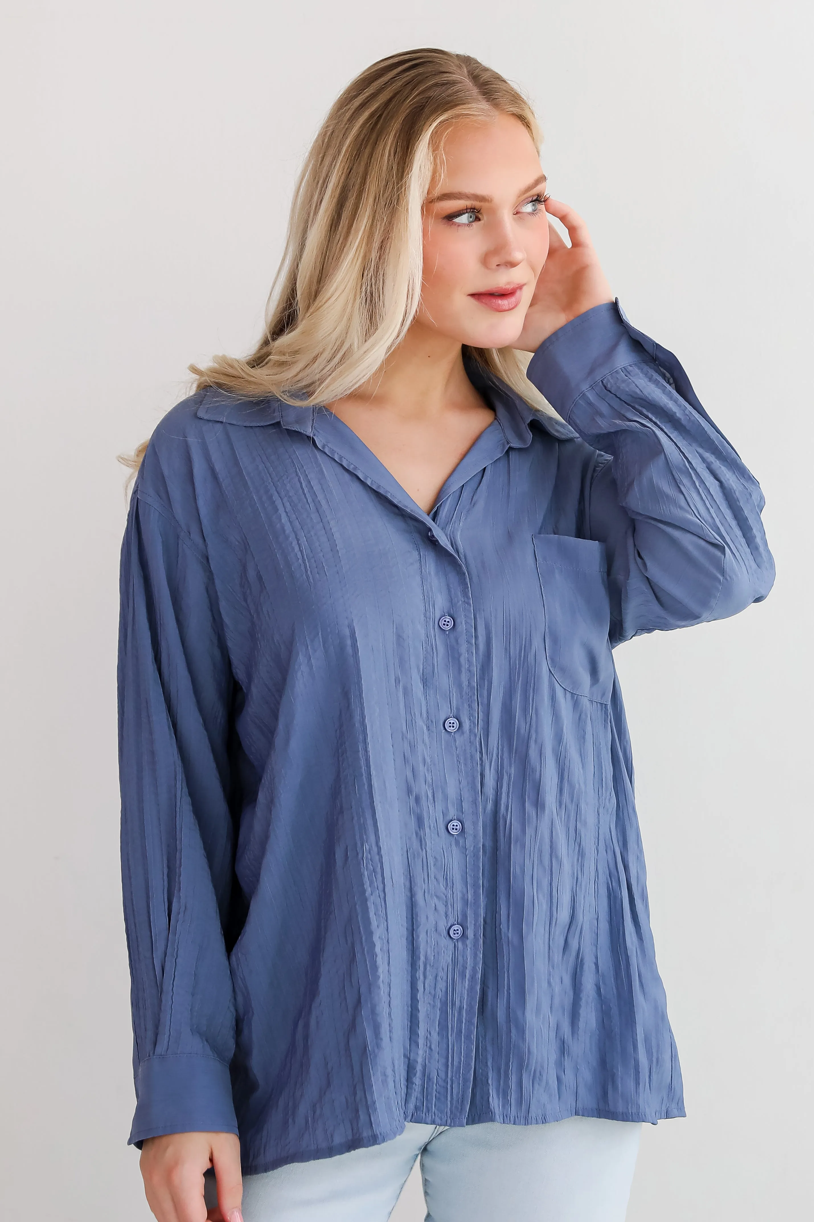 FINAL SALE - Obviously Perfect Button-Up Blouse