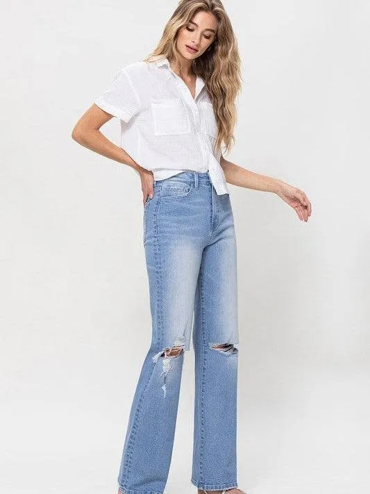 Flying Monkey Life is Better in Jeans High Rise Vintage Flare Jeans