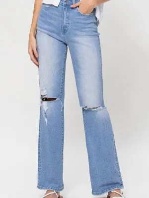 Flying Monkey Life is Better in Jeans High Rise Vintage Flare Jeans