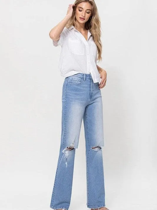 Flying Monkey Life is Better in Jeans High Rise Vintage Flare Jeans