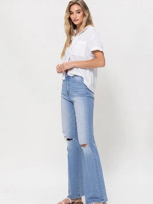 Flying Monkey Life is Better in Jeans High Rise Vintage Flare Jeans