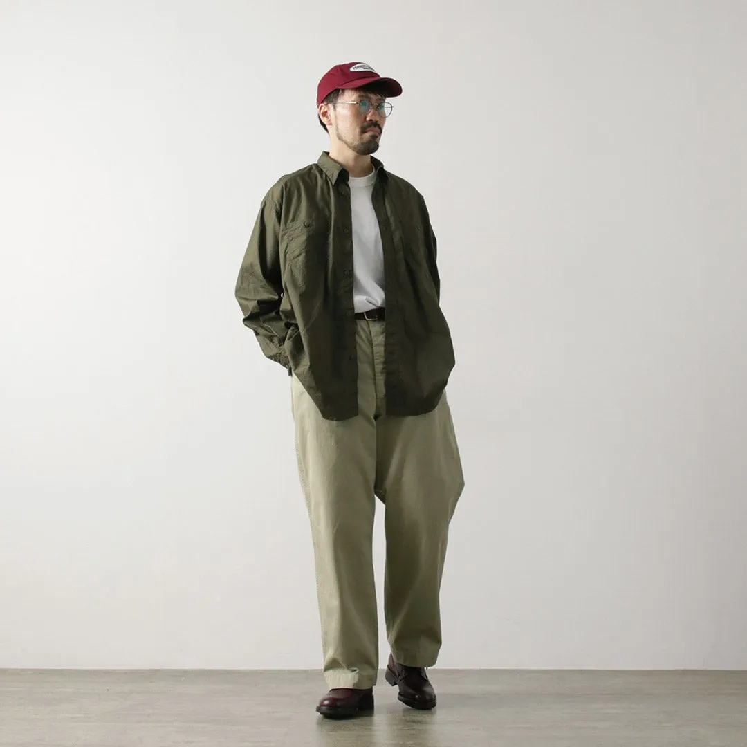 FUJITO / Big Size Work Shirt Broad