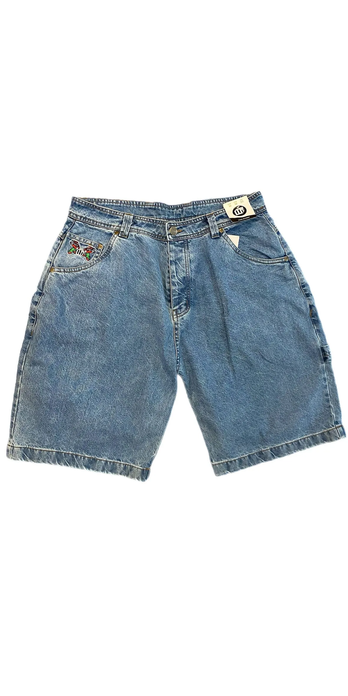 Furtivo Wide Street Carpintero Short Light Denim - Pantalones