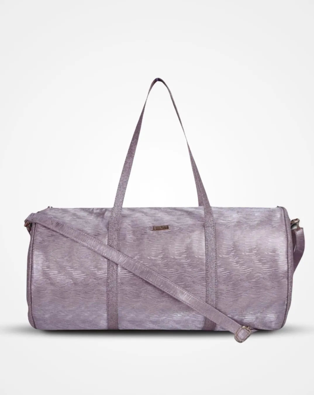 Glint Shimmer Pink Magpie Tripper with Toiletry Kit - Overnight Drum Bag