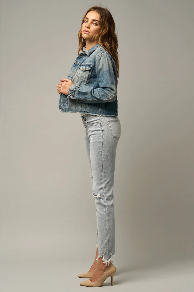 Grace Crop Skinny Jeans