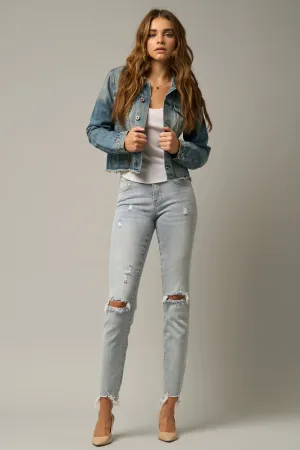 Grace Crop Skinny Jeans