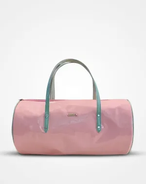 Green and Pink Magpie Tripper - Overnight Drum Bag