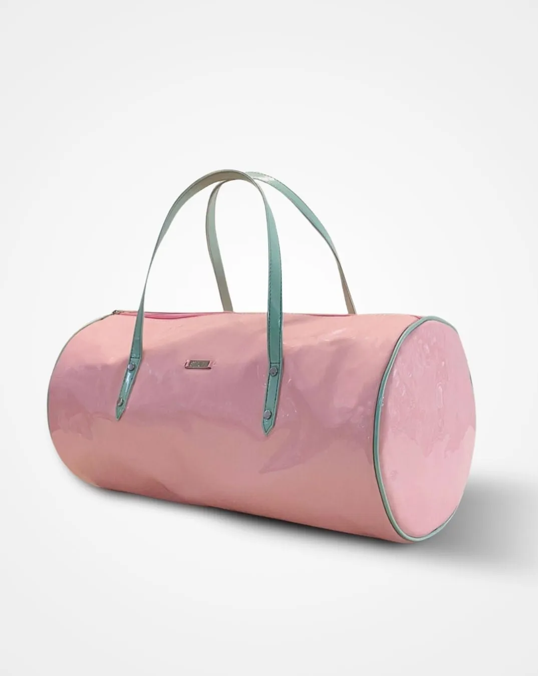 Green and Pink Magpie Tripper - Overnight Drum Bag