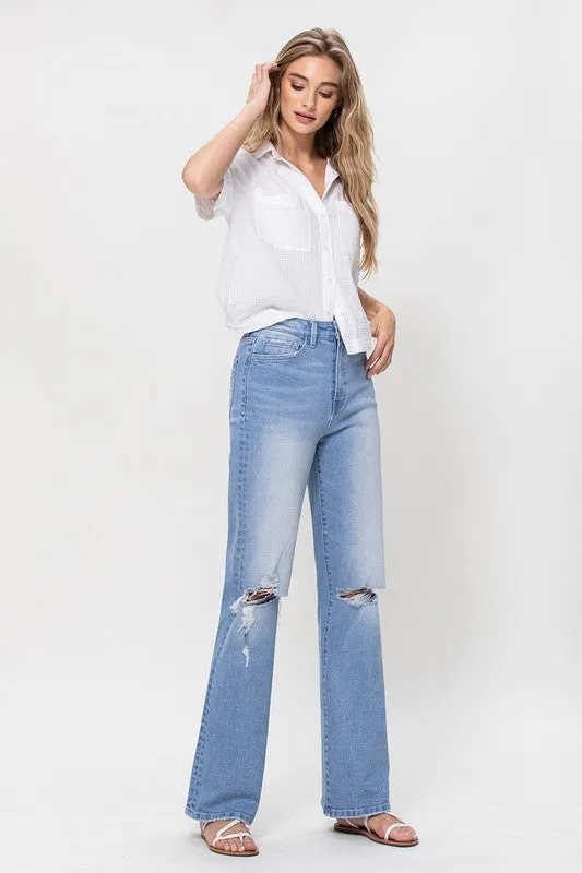 High Rise Vintage Flare Jeans