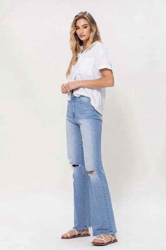 High Rise Vintage Flare Jeans