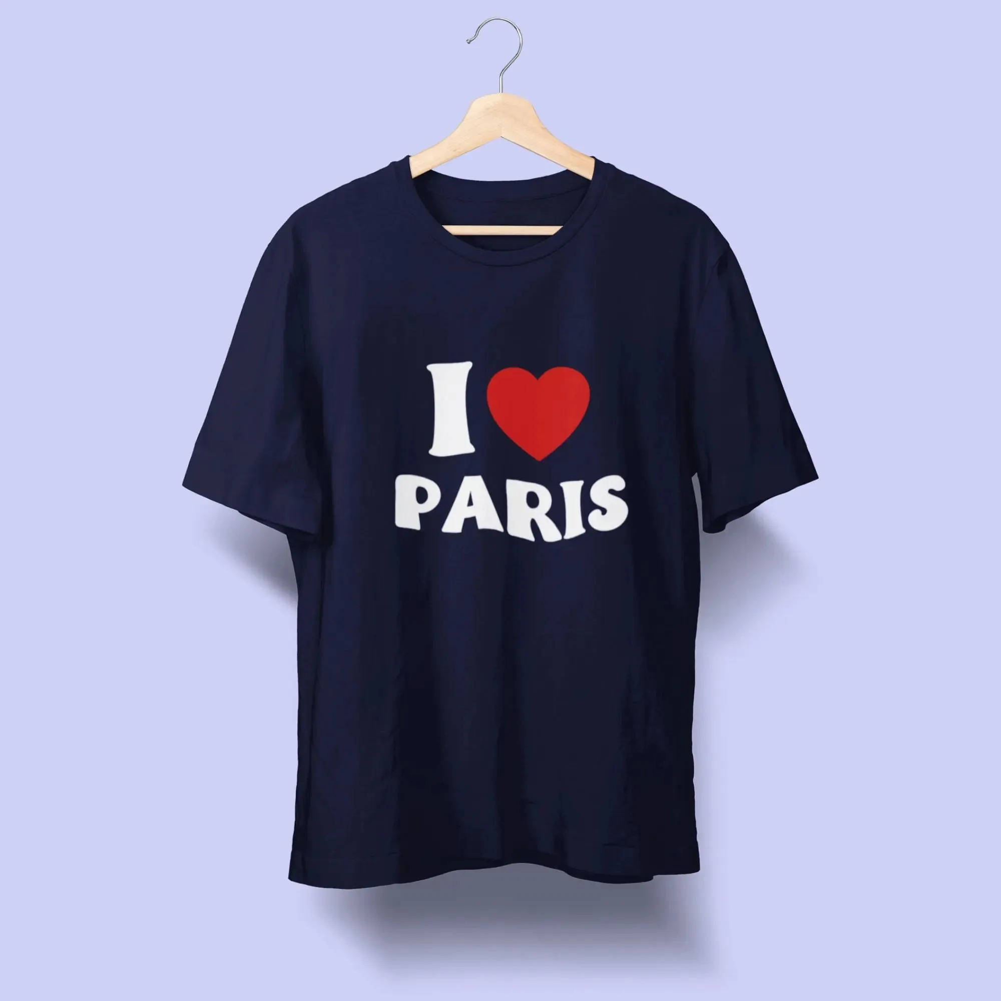 I Love Paris Oversize Classic T-Shirt