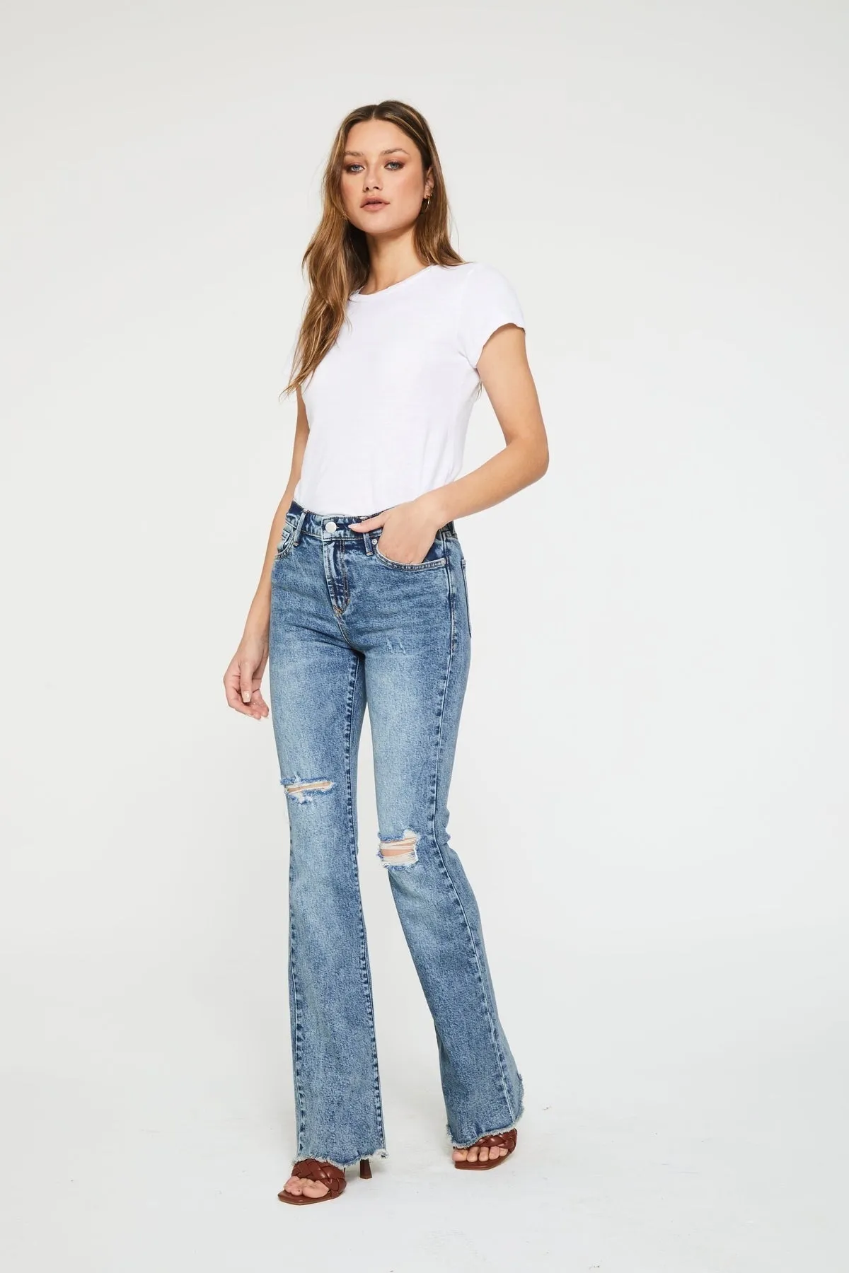 JAXTYN HIGH RISE BOOTCUT JEANS NORWOOD