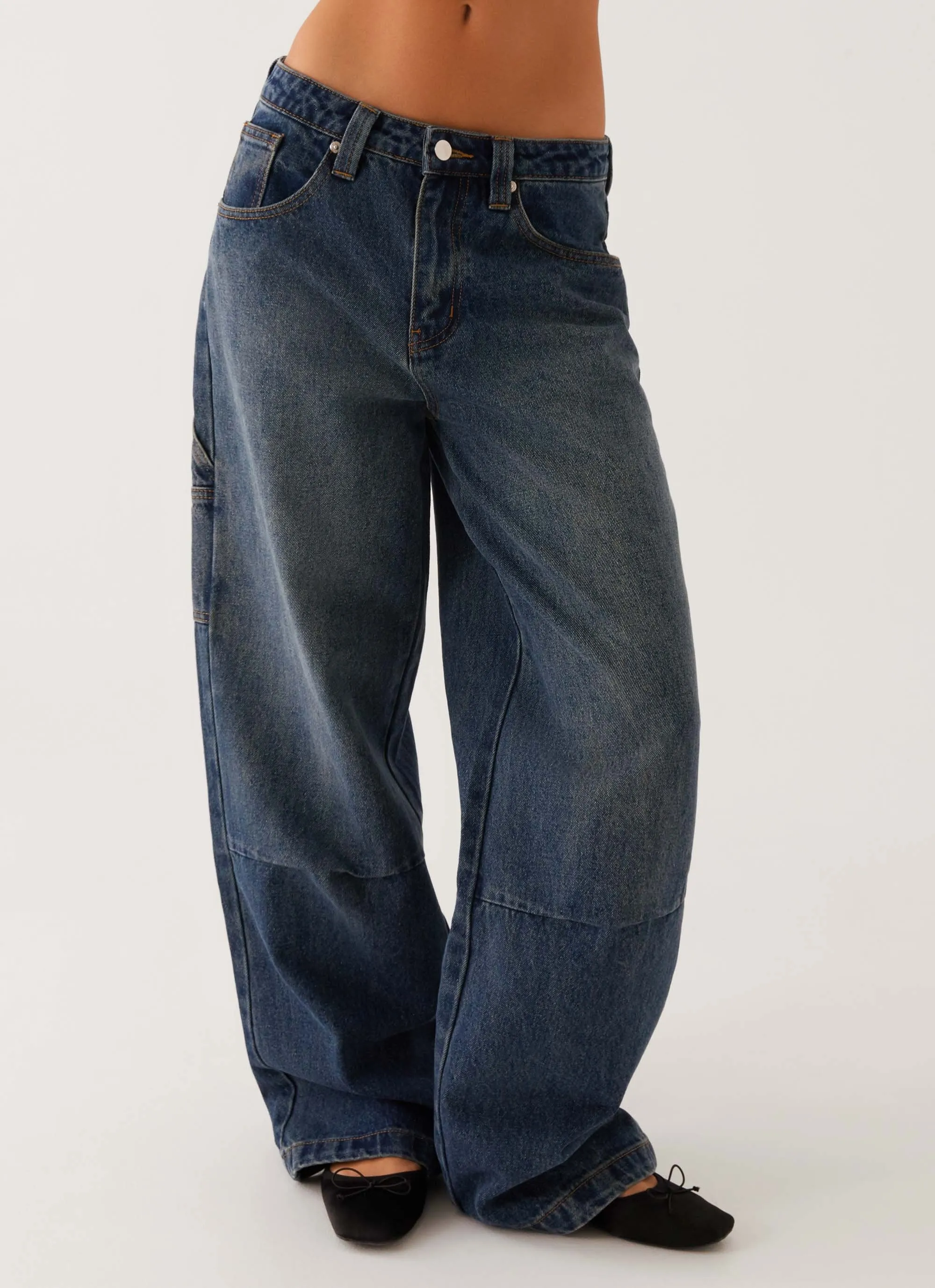 Jaylie Denim Jeans - Indigo