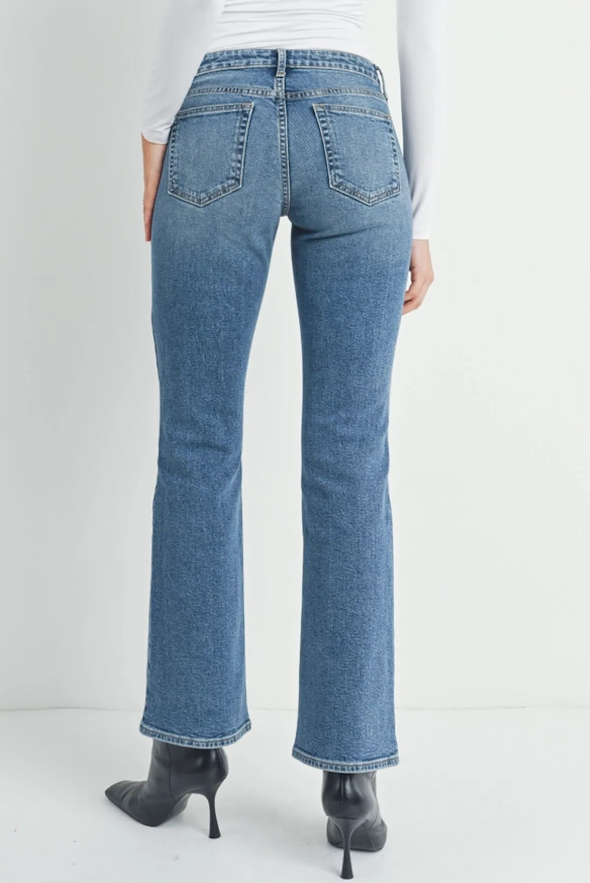 JBD Low Rise Vintage Slim Bootcut