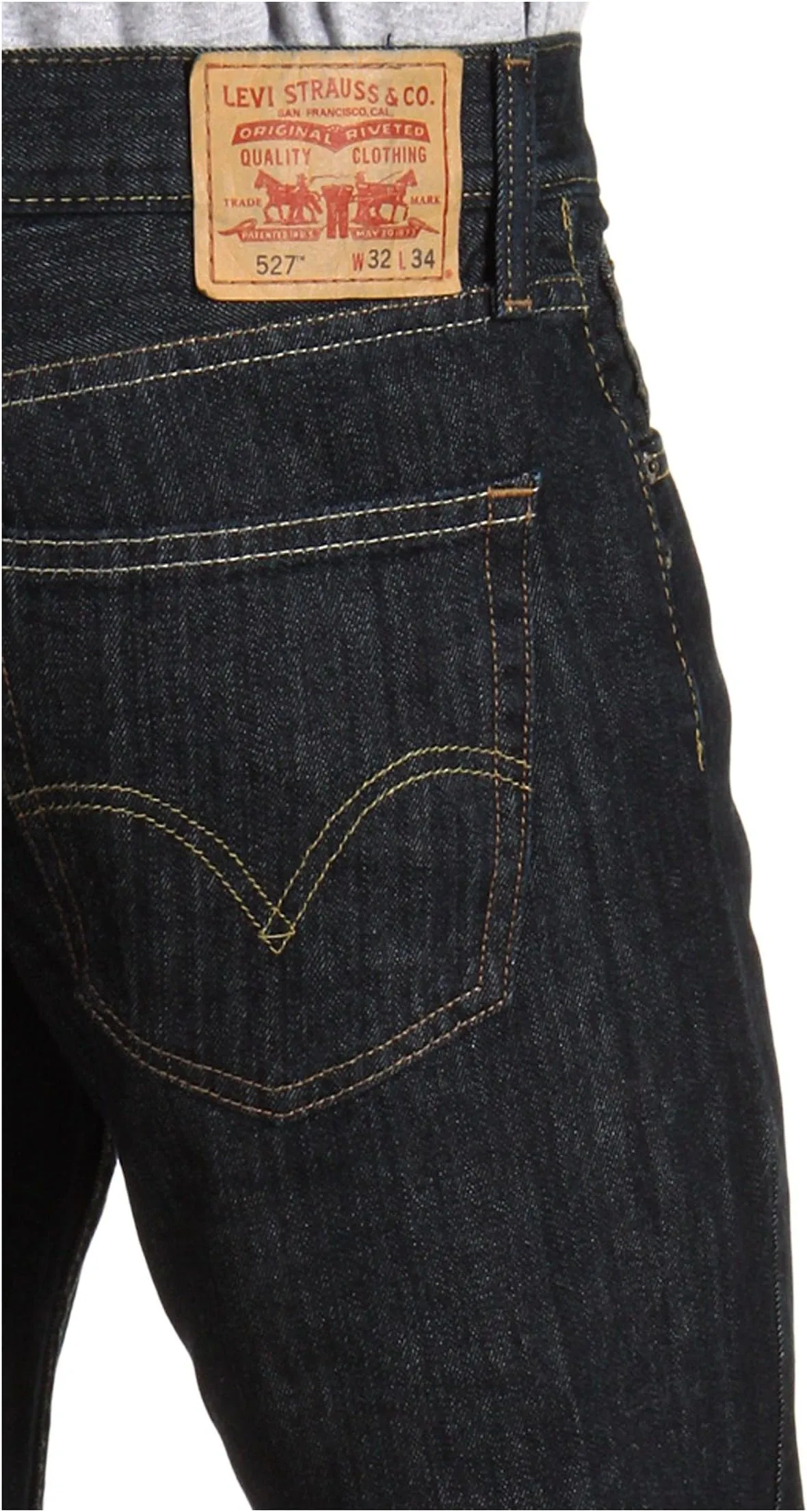 Levi's 527 Slim Bootcut Jeans, Tumbled Rigid