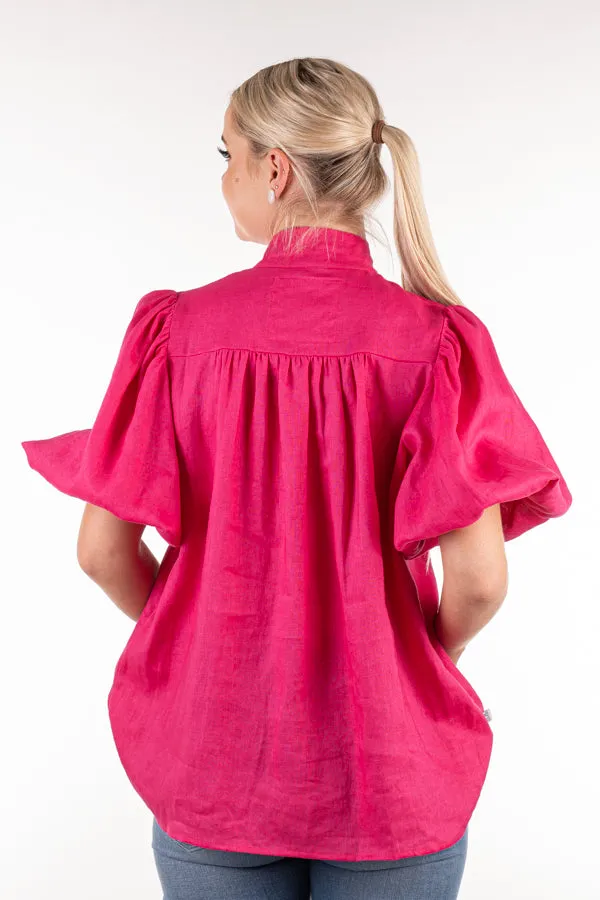 Linen Collection - LC106 Raspberry