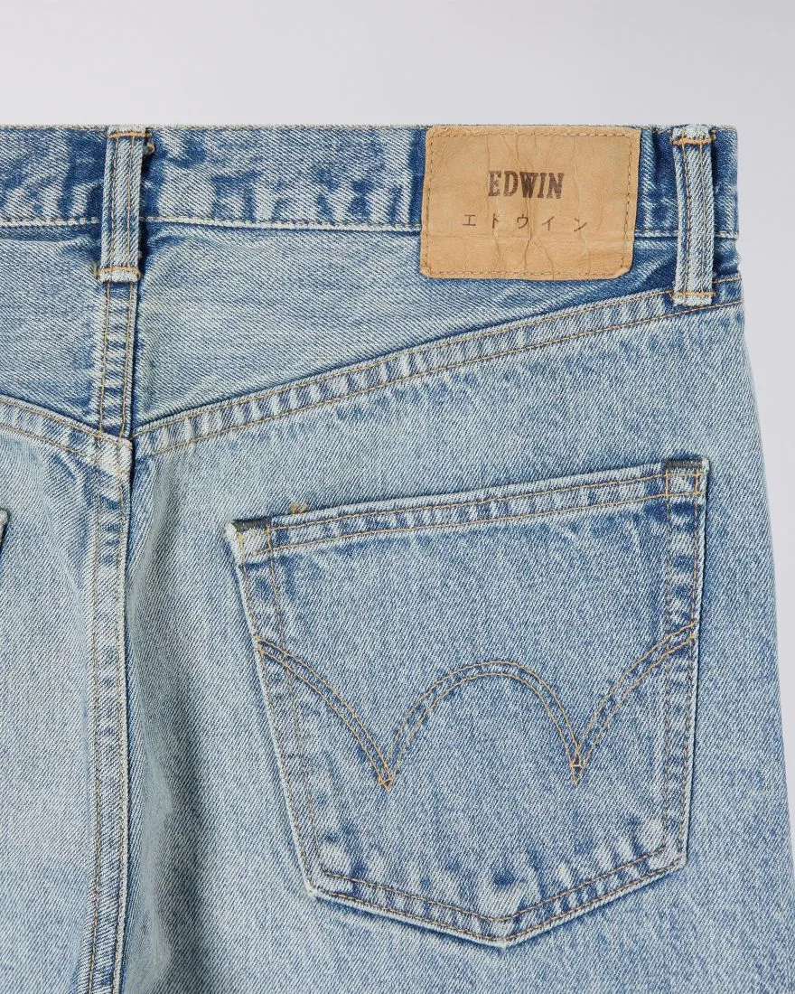 LOOSE STRAIGHT JEANS / EDWIN / BLUE LIGHT USED