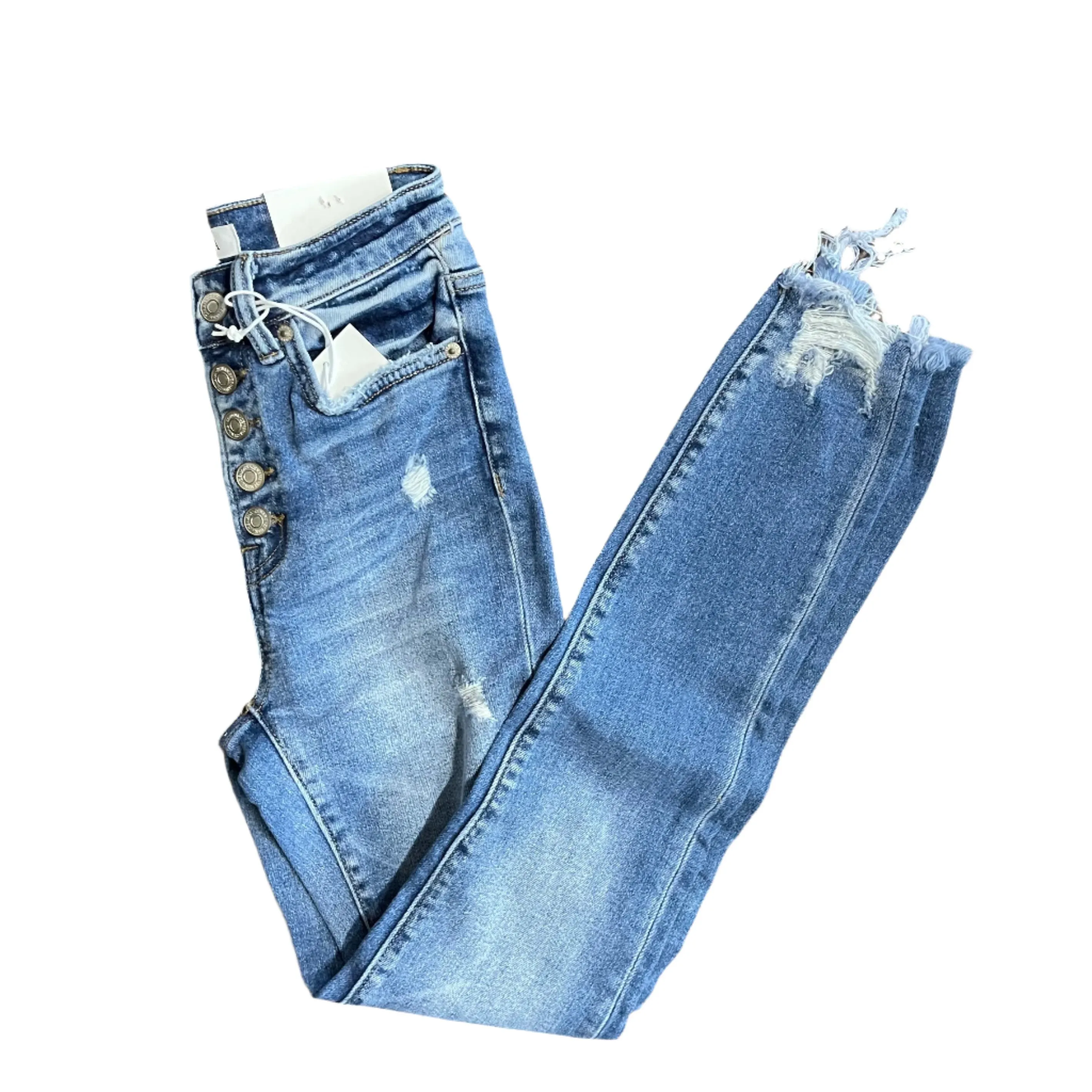 Medium Wash Ankle Denim