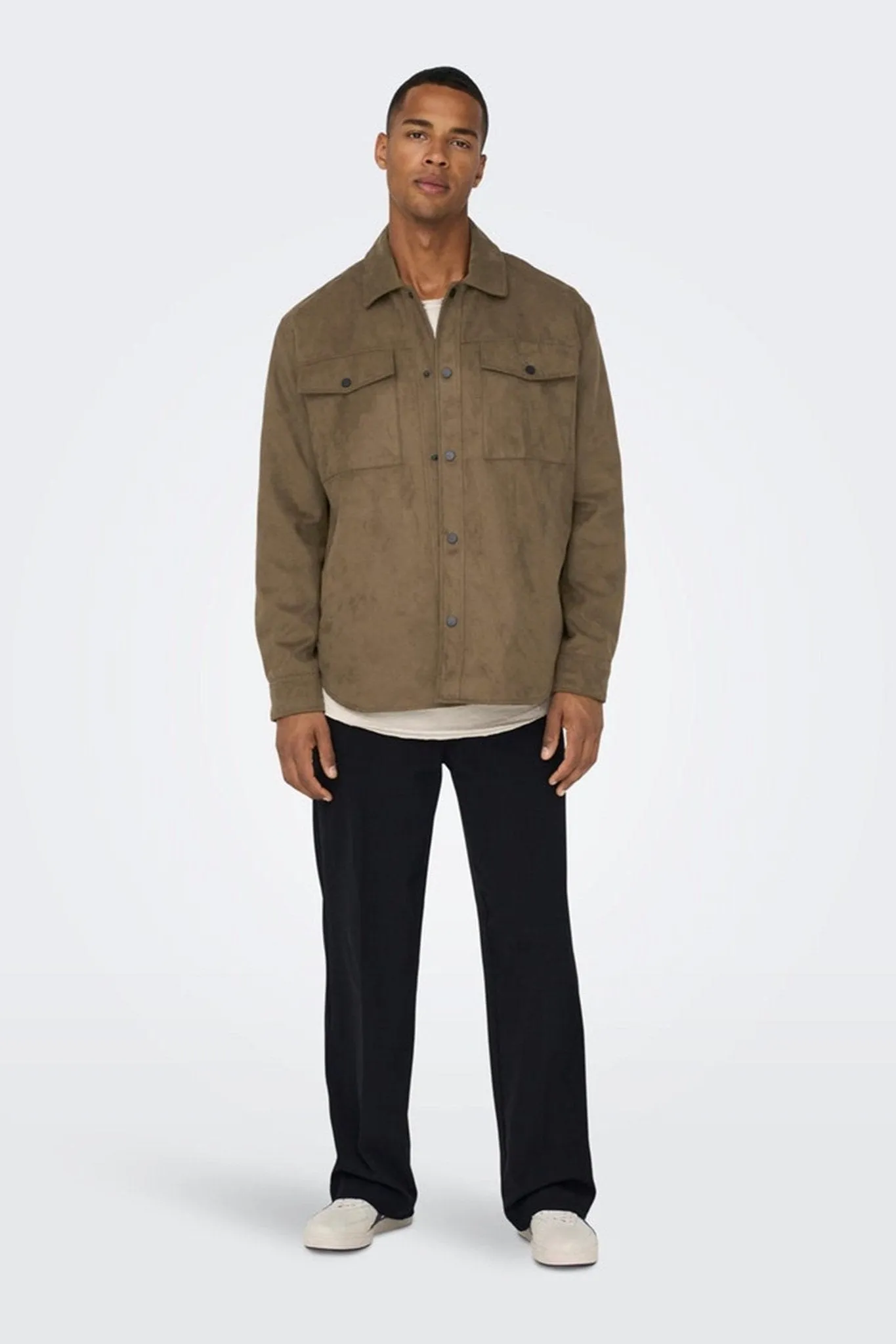 Penn Shirt Jacket - Cognac